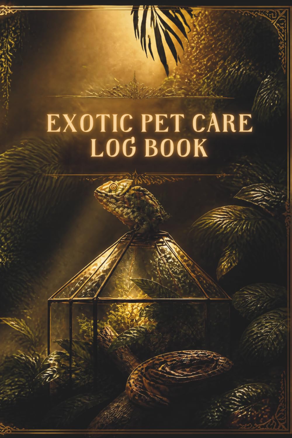 Exotic Pet Care Log Book: Reptile and Amphibian Daily Habitat Tracker, Feeding Chart, Health and Shedding Journal | 120 Pages, Standard Color Interior baixar o livro de graça