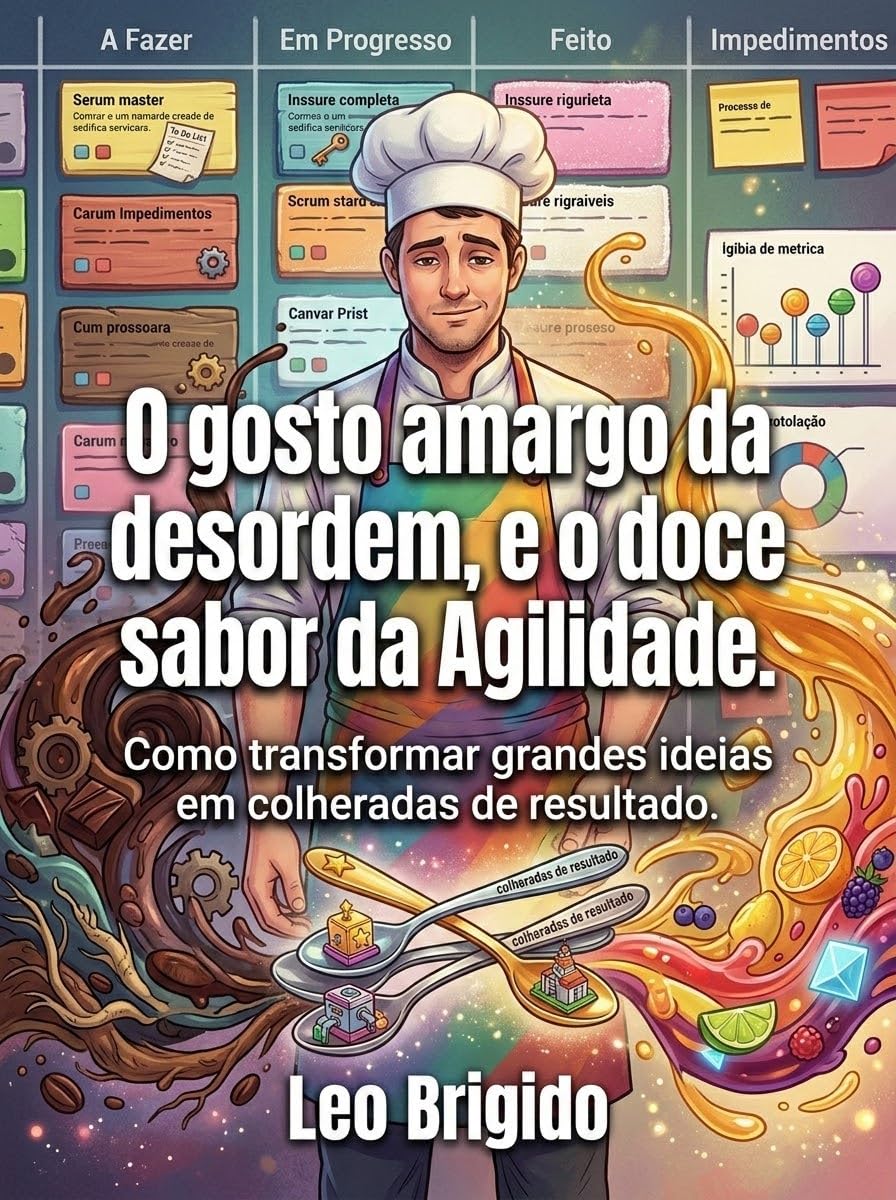 ler totalmente O gosto amargo da desordem, e o doce sabor da Agilidade.: Como transformar grandes ideias em colheradas de resultado.