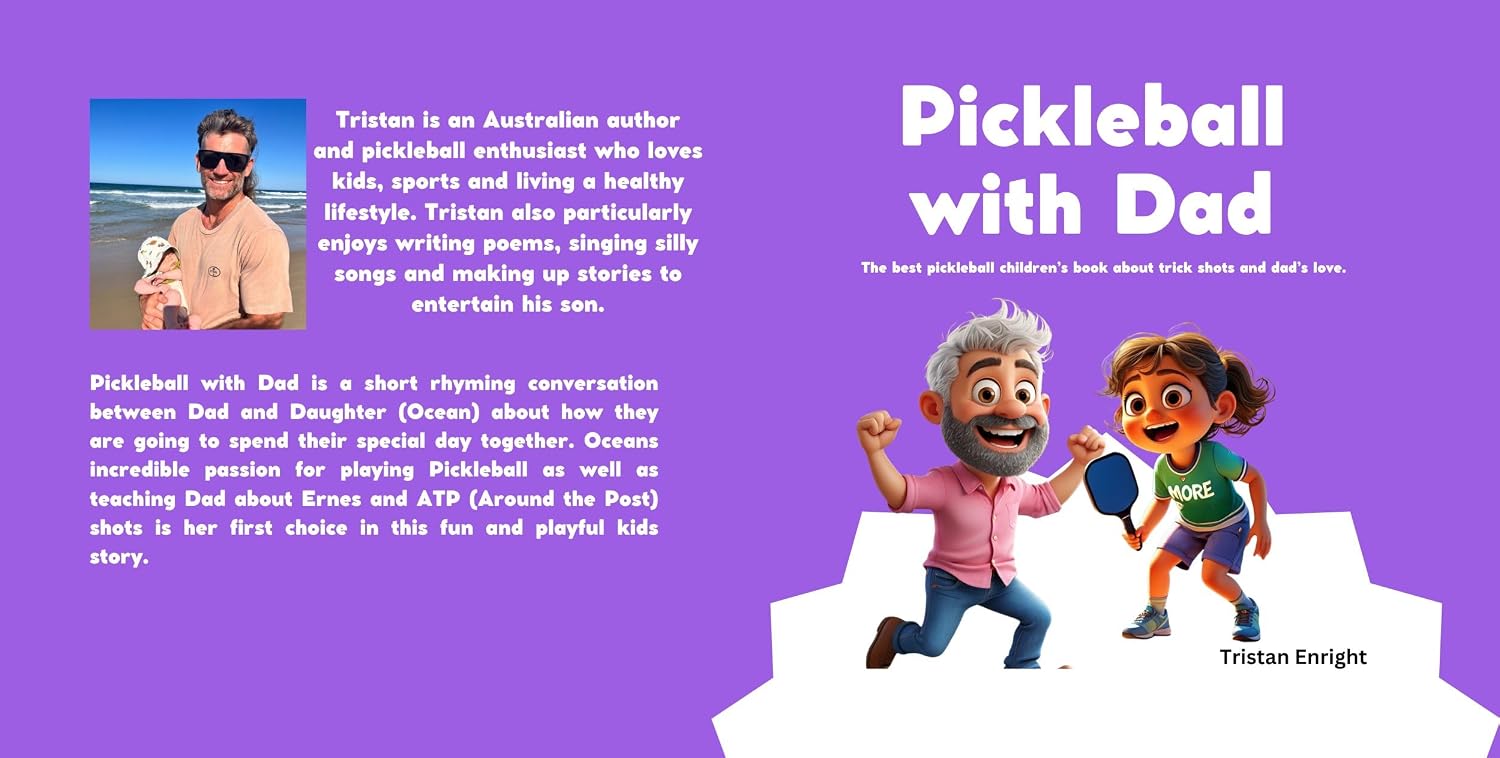 ler totalmente Pickleball with Dad: A pickleball children’s storybook showcasing dad’s love for his daughter Ocean. (Pickleball Kids Favourites) (English Edition)