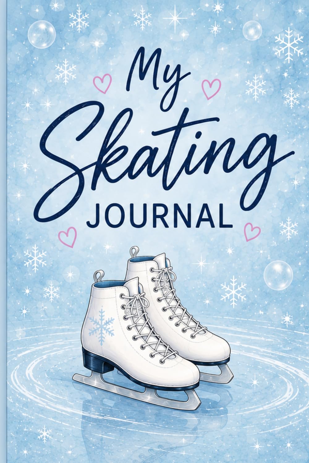 My Skating Journal: Ice Blue Bubbles baixar livro de graça