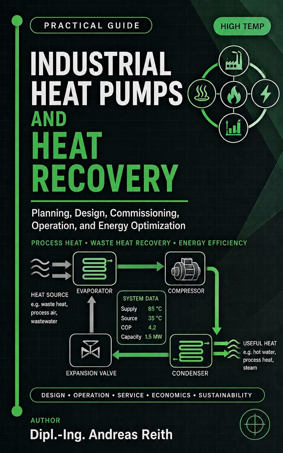 Practical Guide to Industrial Heat Pumps and Heat Recovery: Planning, Design, Commissioning, Operation, and Energy Optimization (Sistea Engineering Series... Edición en Español Book 6) (English Edition) baixar o livro de graça