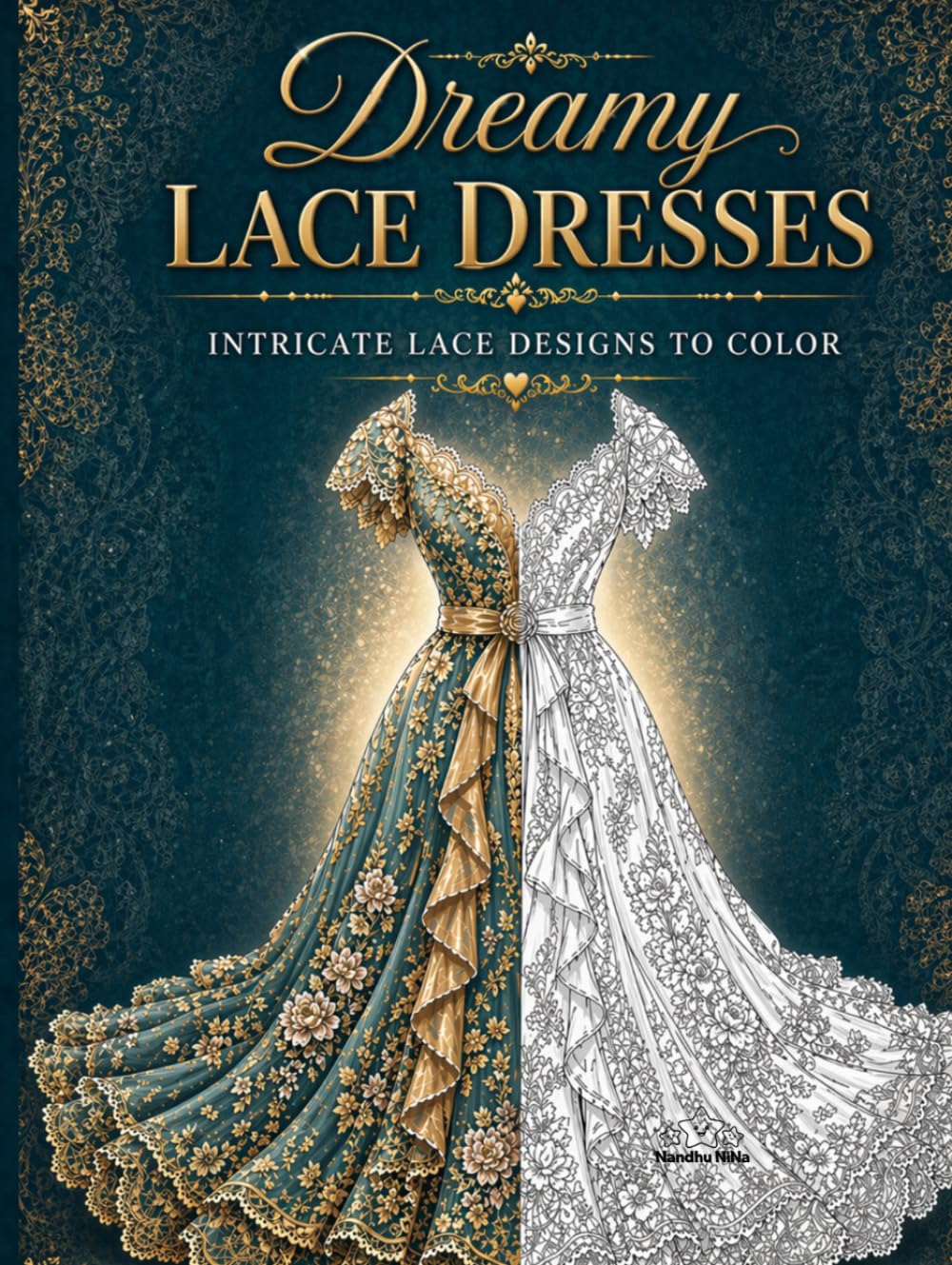 ler totalmente Dreamy Lace Dresses: Intricate Lace Designs to Color (Fantasy Dress Collection)