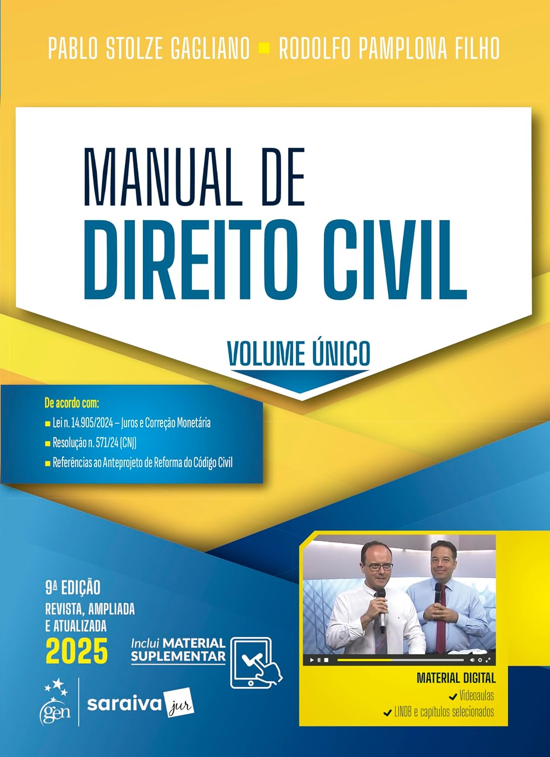 ler totalmente Manual de Direito Civil - 9ª Edição 2025