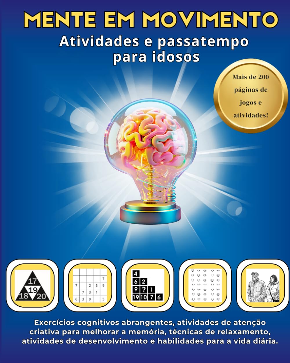 capítulo por capítulo baixar Mente em Movimento: Atividades e passatempo para idosos (Portuguese Edition)