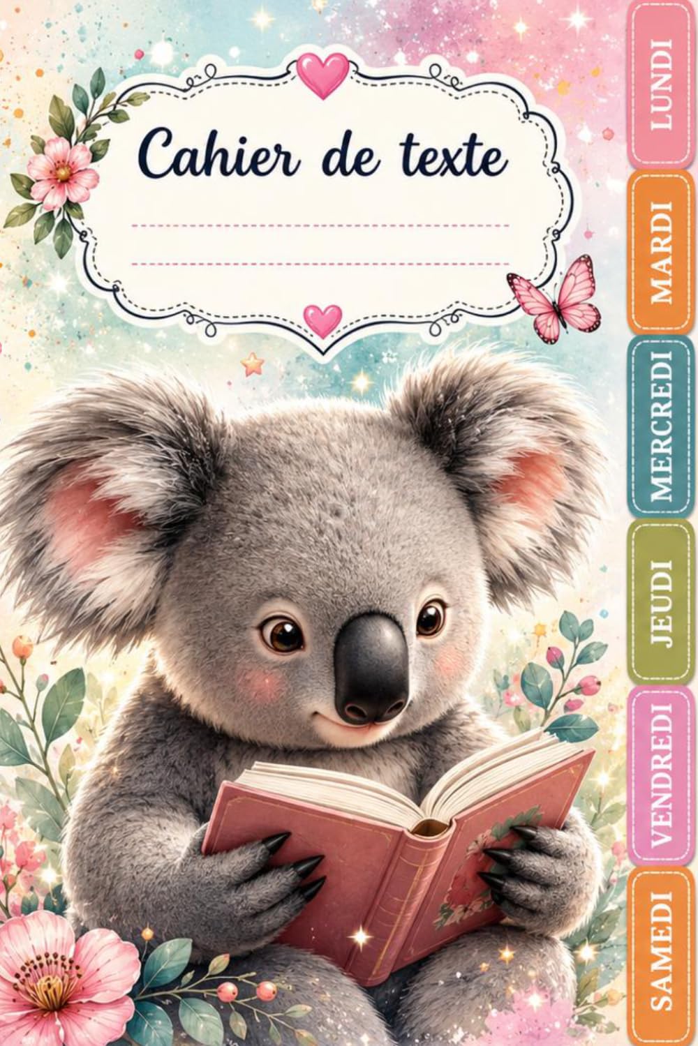 capítulo por capítulo baixar Cahier de texte Koala: Intérieur en Couleurs pour enfant en Primaire - Pratique Pour Toutes Les Matières (French Edition)