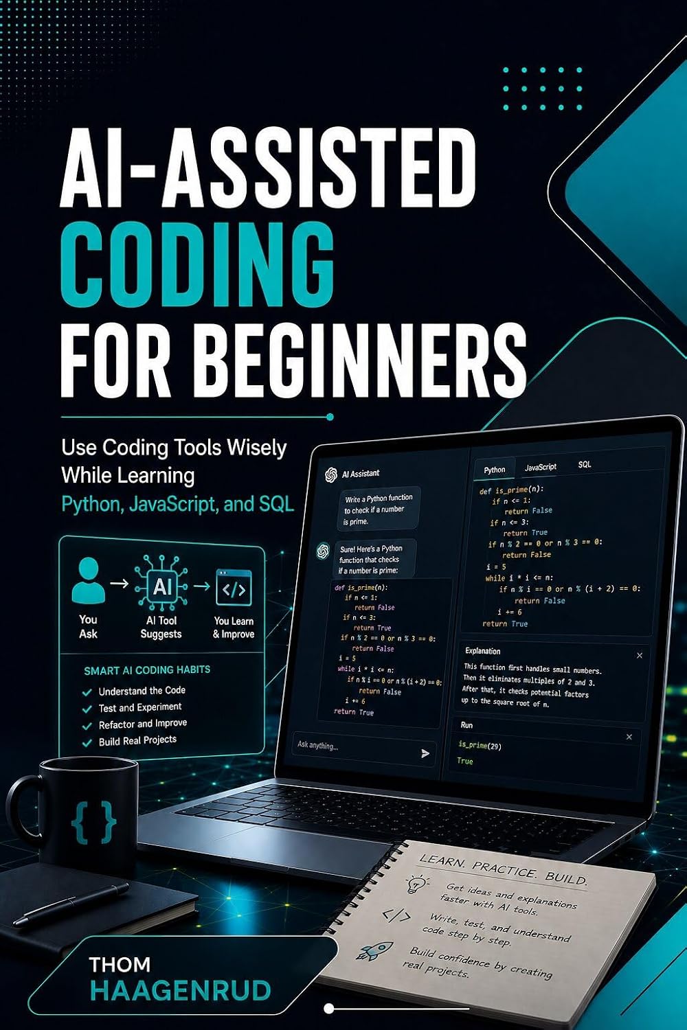 AI-Assisted Coding for Beginners: Use Coding Tools Wisely While Learning Python, JavaScript, and SQL (English Edition) baixar o livro de graça