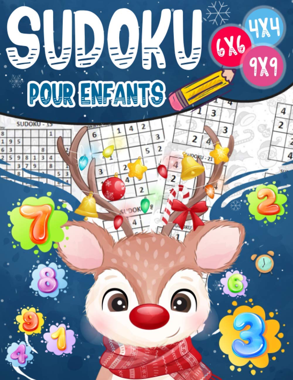 Sudoku pour enfants 4x4-6x6-9x9: Entraînent la mémoire de vos enfants AVEC 270 Énigmes logiques Facile, Medium, Difficile baixar o livro de graça