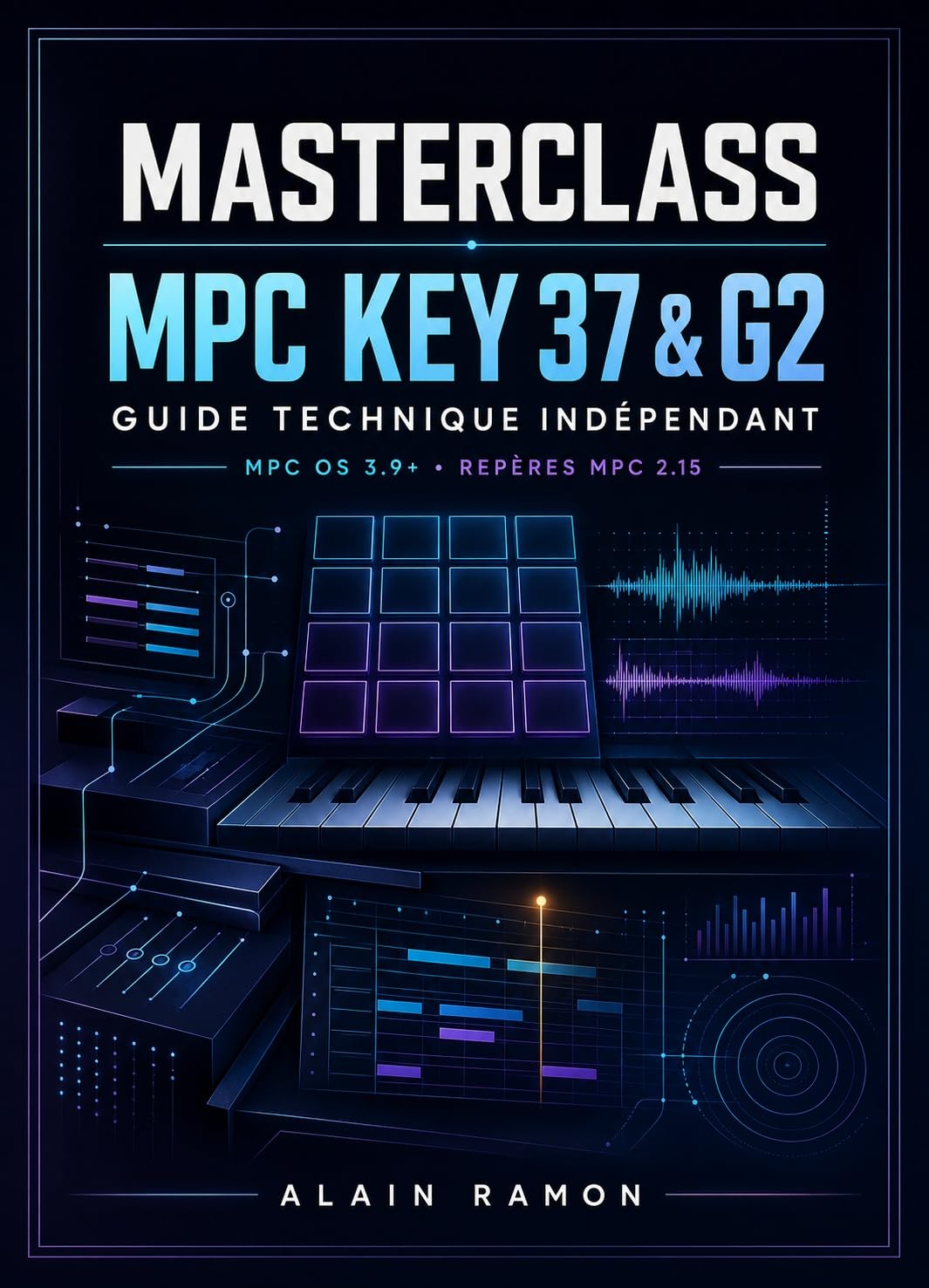 MASTERCLASS MPC KEY 37 & G2: Guide technique indépendant pour MPC OS 3.9+ avec repères MPC 2.15 (French Edition) baixar o livro de graça