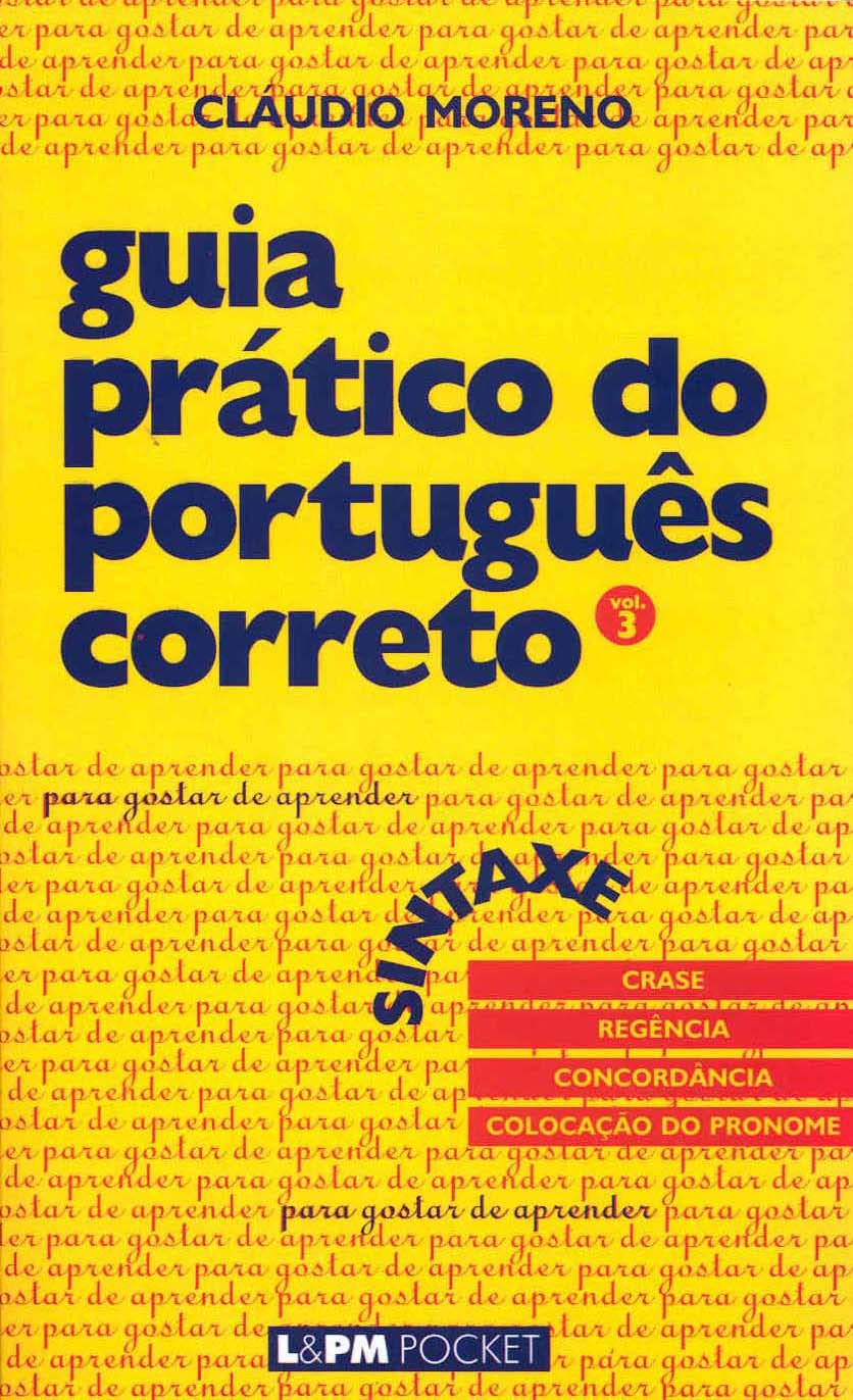 ler totalmente Guia Prático do Português Correto - Sintaxe - Vol. 3