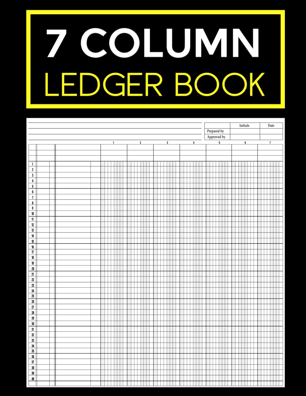 7 Column Ledger Book: Bookkeeping Journal | Simple Financial Notebook for Business, Personal Use, and Transaction Tracking. baixar livro de graça