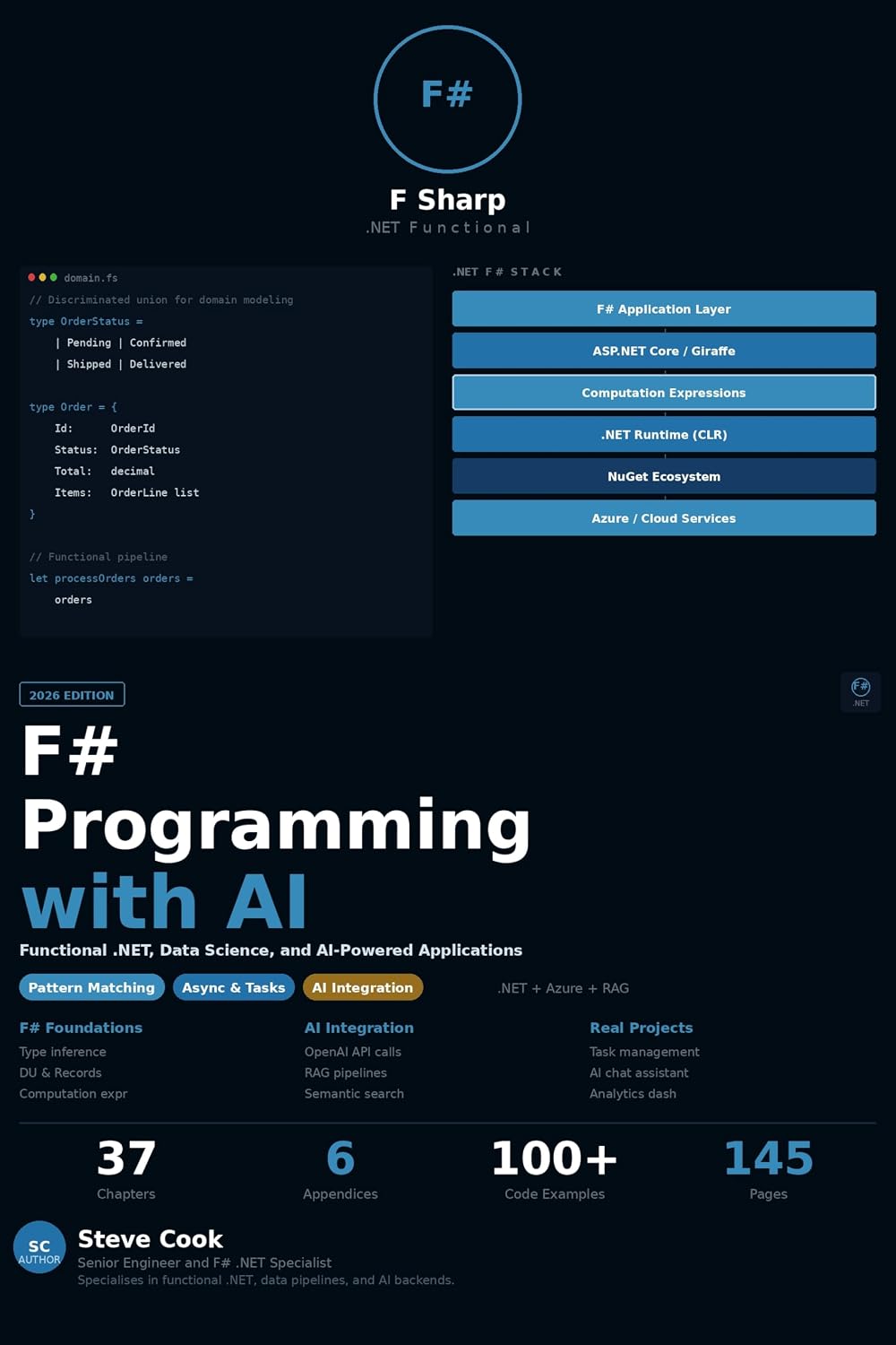 ler totalmente F# Programming with AI: A Complete Beginner's Guide to Functional Programming,.NET Development, Data Science, and AI-Powered Applications with F# (English Edition)