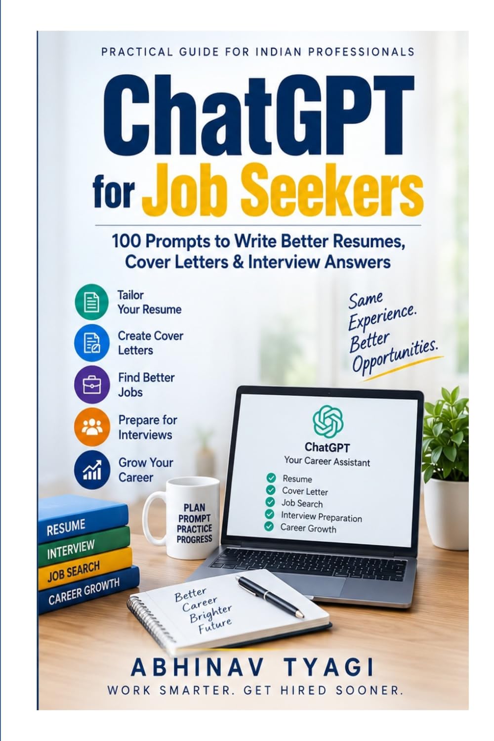 ChatGPT for Job Seekers: 100 Prompts to Write Better Resumes, Cover Letters & Interview Answers baixar o livro de graça