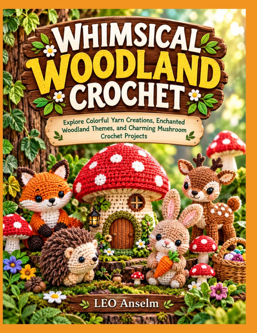 WHIMSICAL WOODLAND CROCHET: Explore Colorful Yarn Creations, Enchanted Woodland Themes, and Charming Mushroom Crochet Projects baixar livro de graça