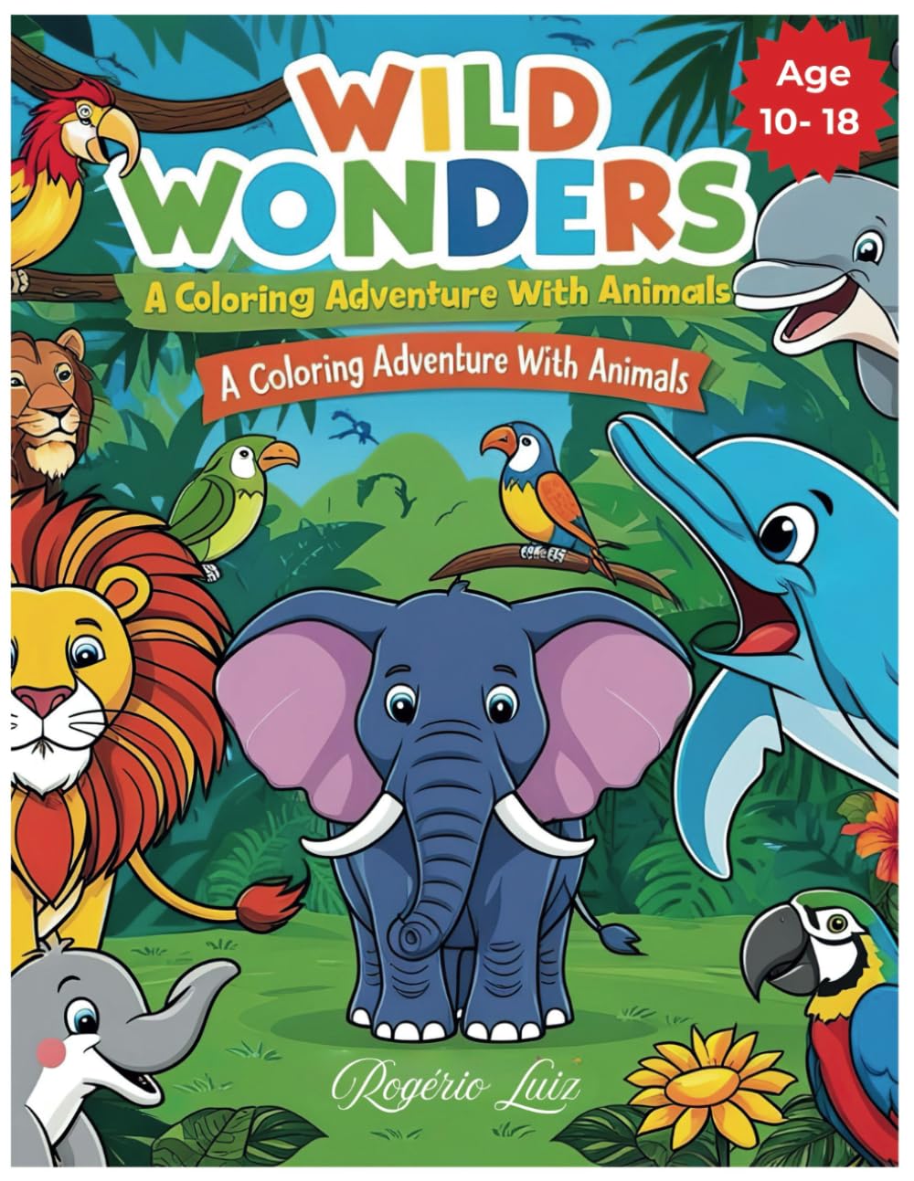 capítulo por capítulo baixar Wild Wonders: A Coloring Adventure With Animals