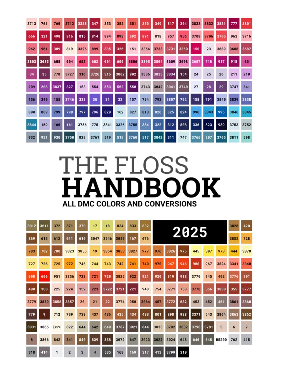 ler totalmente The Floss Handbook: All DMC Colors and brand conversions