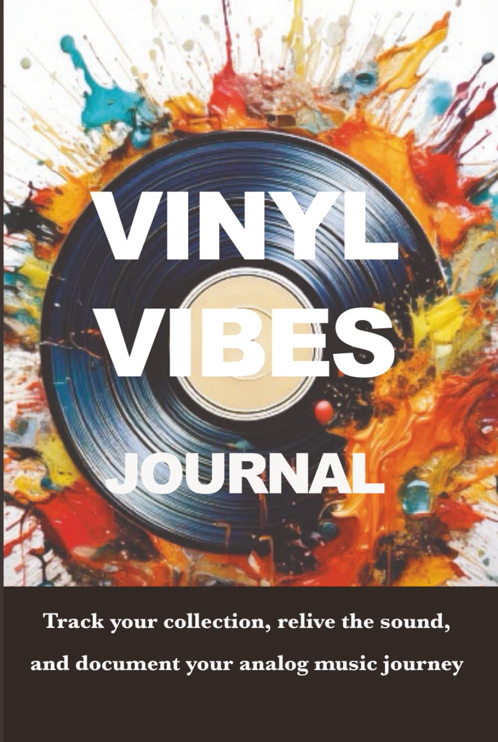 Vinyl Vibes Journal: Track your collection, relive the sound, and document your analog music journey baixar livro de graça