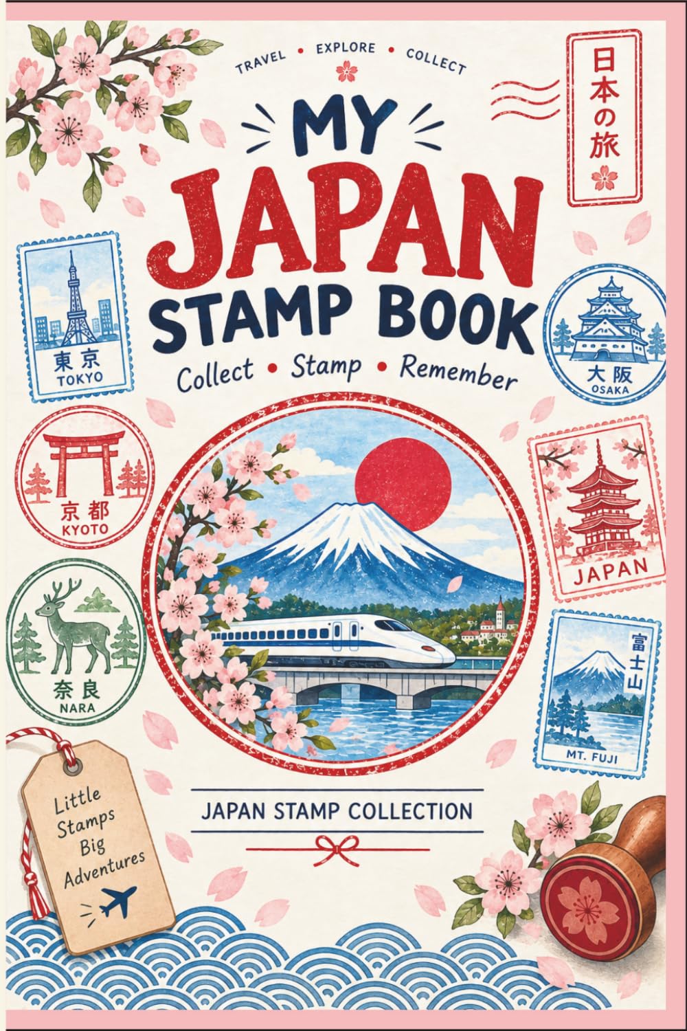 My Japan Stamp Book: A Travel Keepsake for Collecting Stamps, Memories & Adventures Across Japan baixar livro de graça