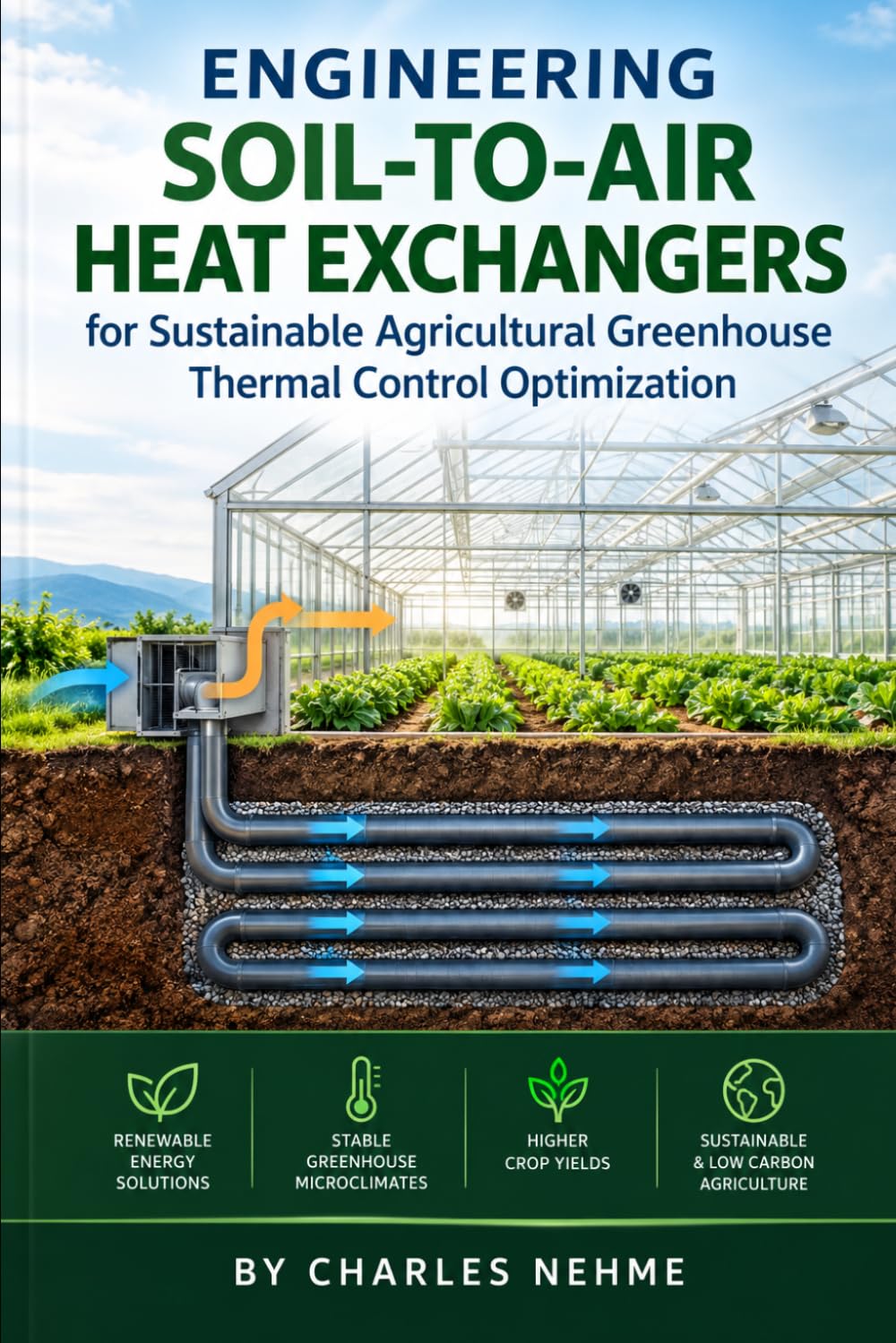 Engineering Soil-to-Air Heat Exchangers for Sustainable Agricultural Greenhouse Thermal Control Optimization