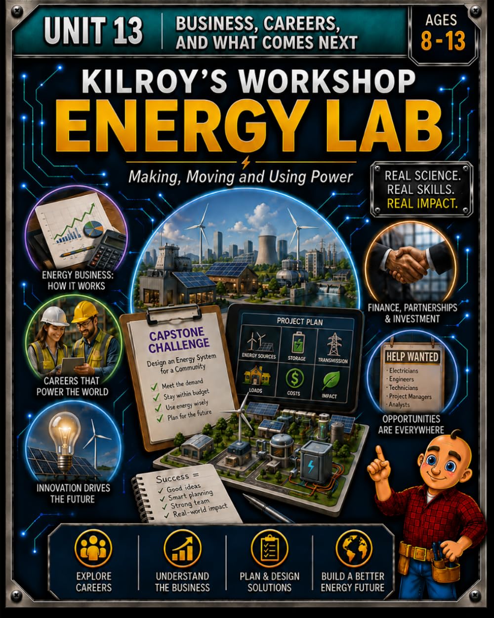 Shop in a Box: Energy Lab: Unit 13: Business, Careers, and What Comes Next? Ages 8 - 13 baixar o livro de graça
