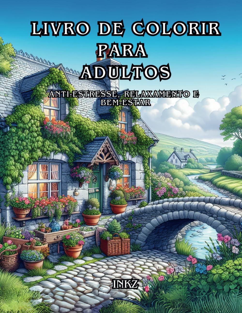 Livro de Colorir para Adultos: Anti-Estresse, Relaxamento e Bem-Estar: Mandalas, Zen, Terapêutico, Meditação (Portuguese Edition) baixar livro de graça