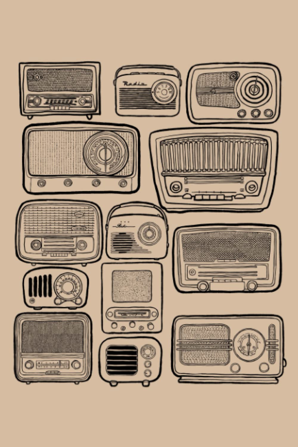 ler totalmente Radios: Dot Grid Journal Notebook (6x9 inches) with 120 Pages
