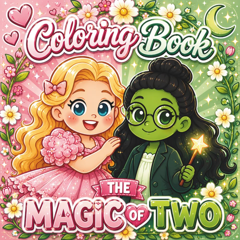 The Magic of Two: Cute and Enchanting Coloring Book for Kids, Teens and Adults baixar o livro de graça