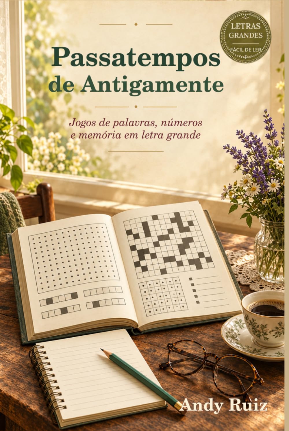 capítulo por capítulo baixar Passatempos de Antigamente — Jogos de palavras, números e memória em letra grande: Caça-palavras, ditados, palavras cruzadas, adivinhas, anagramas e... em letras grandes) (Portuguese Edition)