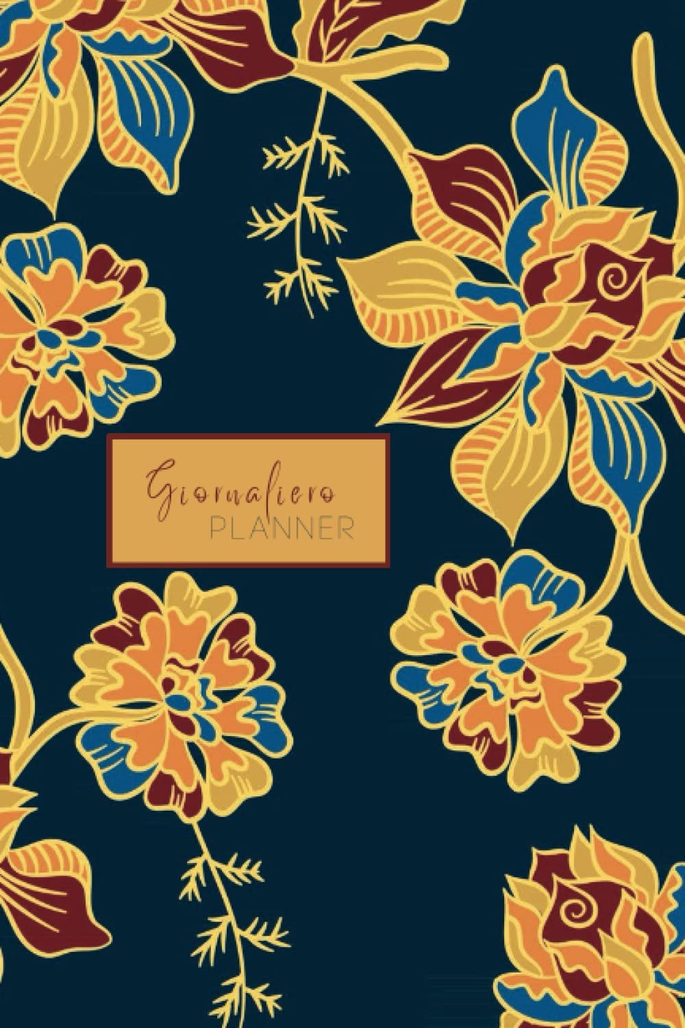 Batik Planner Giornaliero (Italian Edition)