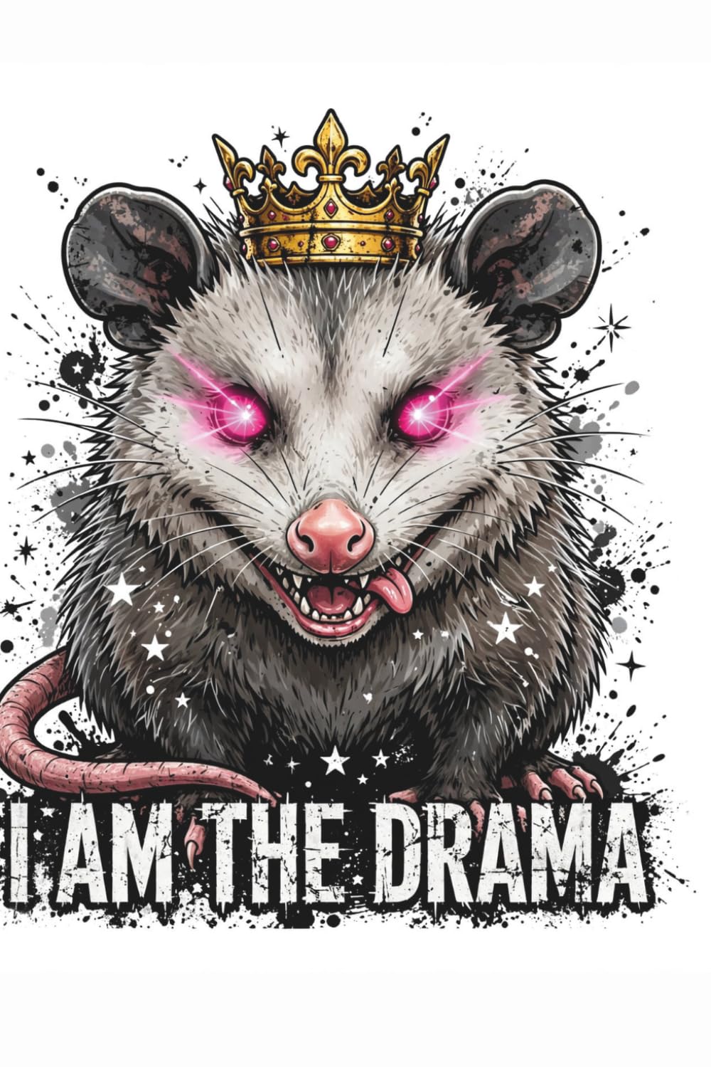 I Am The Drama: Funny Possum Villain Era Journal: Blank Lined Notebook for Drama Queens, Sarcastic Humor & Chaos Lovers | Dark Aesthetic College Ruled Diary baixar o livro de graça