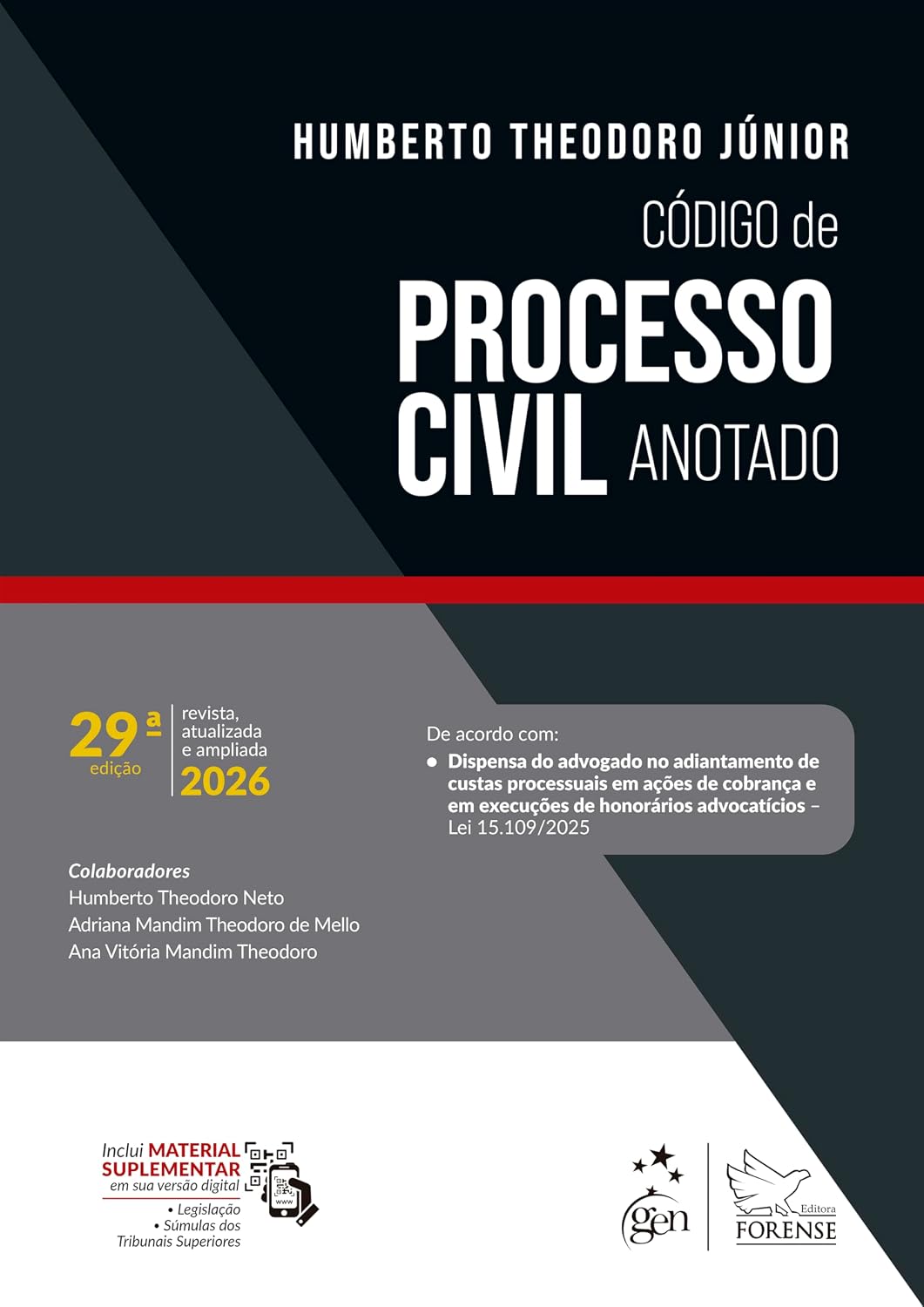 Código de Processo Civil Anotado - 29ª Edição 2026