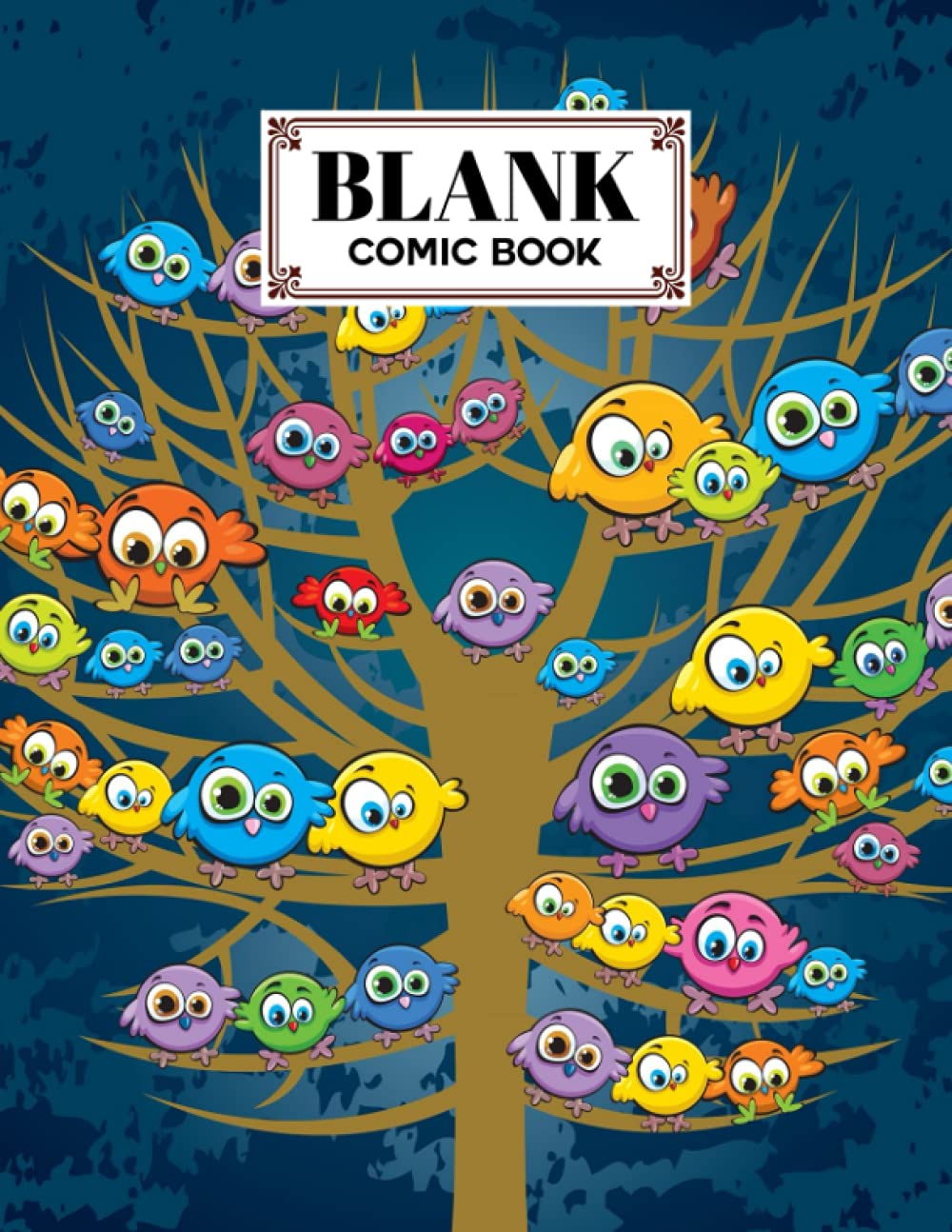 ler totalmente Blank Comic Book: Birds Cover, Create Your Own Story, Journal, Notebook, Sketchbook for Kids and Adults, 120 Pages - Size 8.5" x 11" Notebook by Antonie Kretschmer