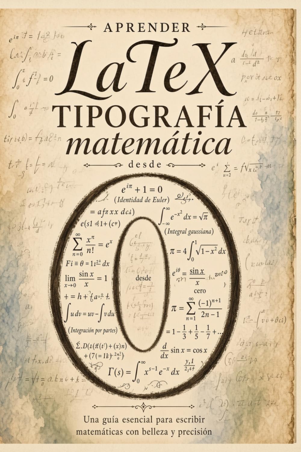 Tipografía matemática y LaTeX: desde cero (Spanish Edition)