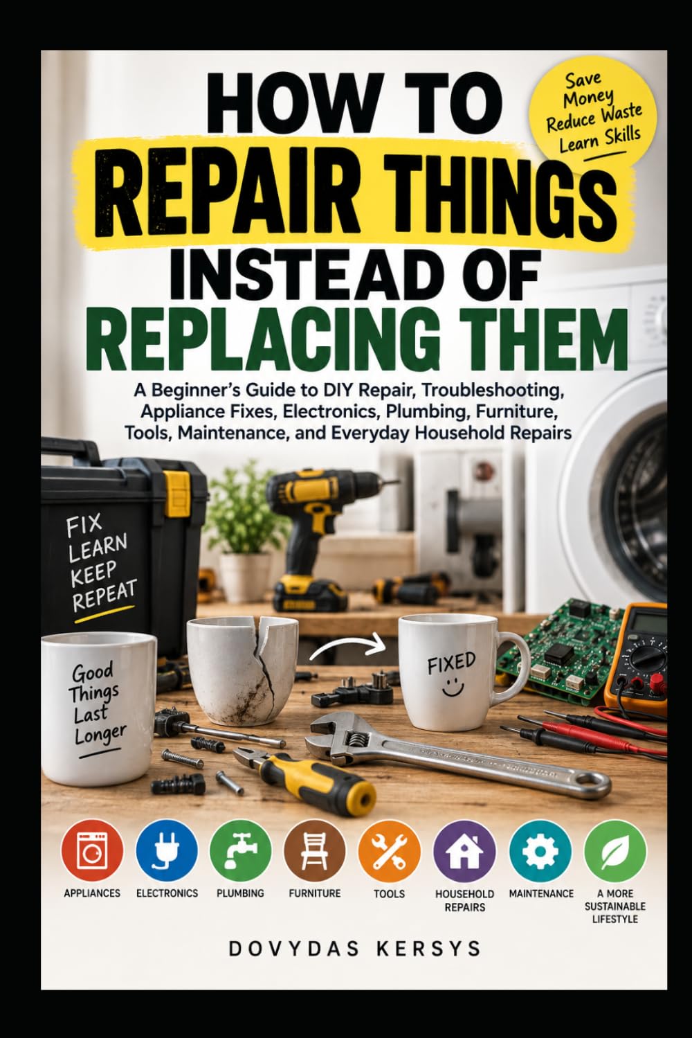 How to Repair Things Instead of Replacing Them: A Practical Beginner’s Guide to Diagnosing, Fixing, Maintaining, and Restoring Everyday Household... Electronics, Furniture, Tools, and More baixar livro de graça