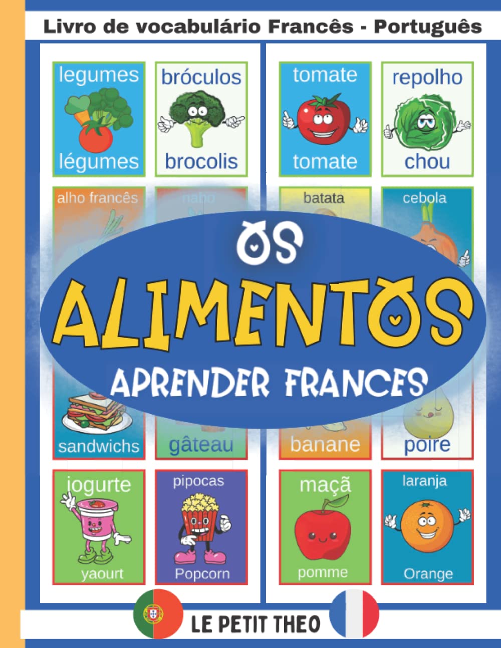 Os Alimentos: Livro infantil para Aprender Vocabulário Francês. baixar livro de graça