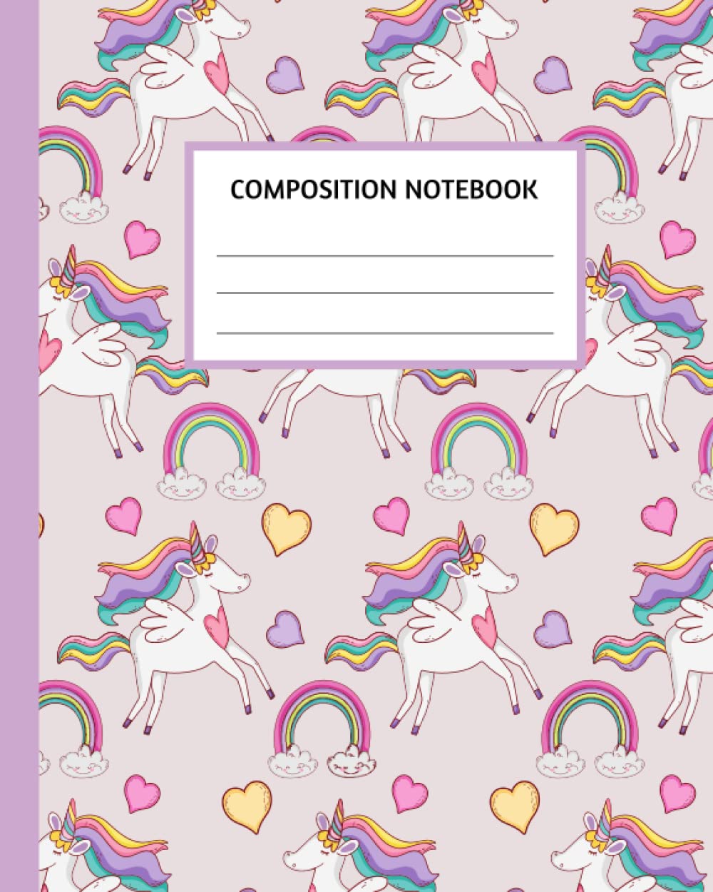 capítulo por capítulo baixar Composition Notebook: College Ruled Paper Notebook Journal | Cute Pink Unicorn Rainbow Love Heart Pattern | SOFT Cover Girls Kids Elementary School... Daily Creative Writing Journal | 150 Pages
