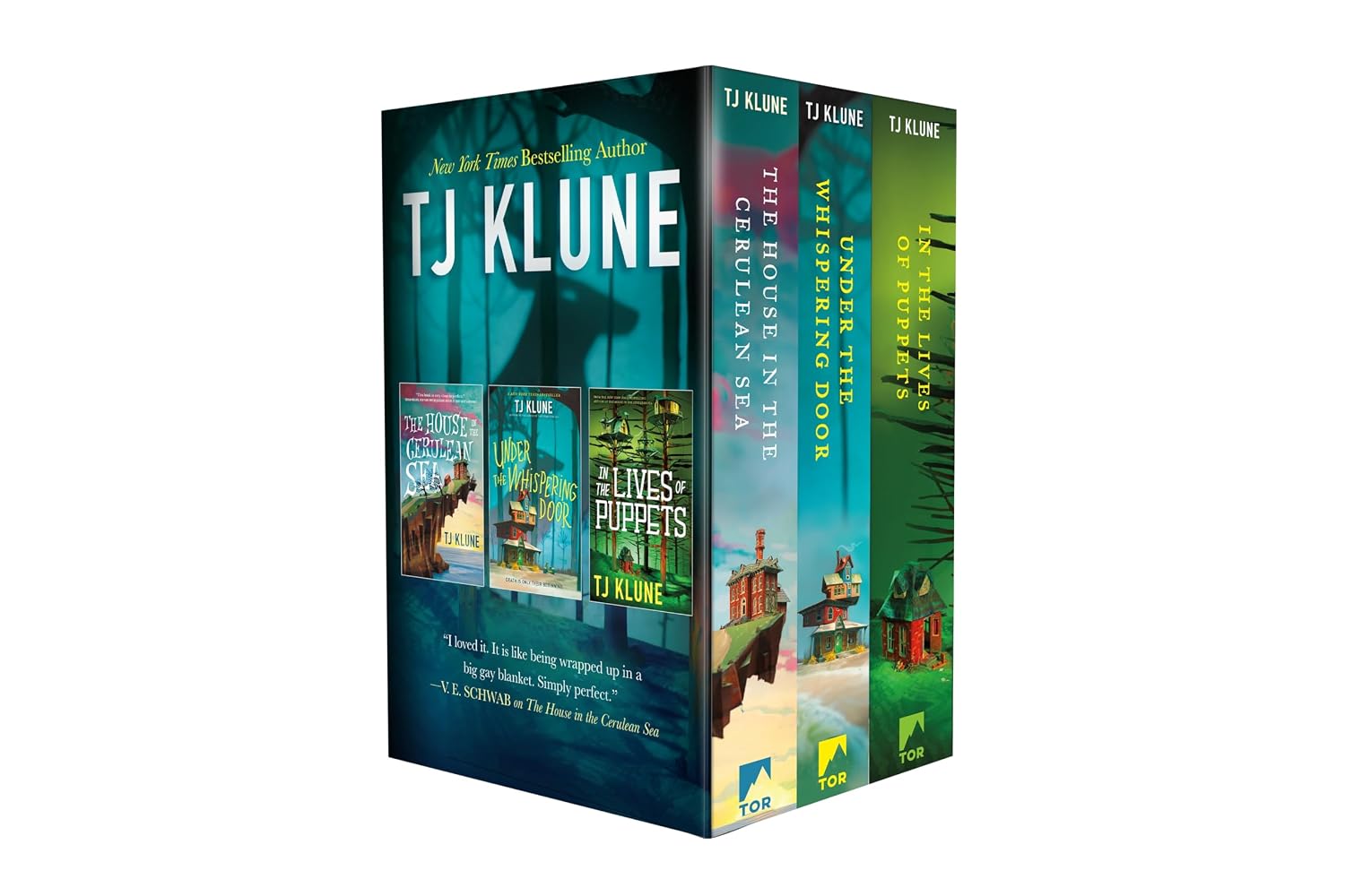 Tj Klune Trade Paperback Collection: The House in the Cerulean Sea, Under the Whispering Door, and in the Lives of Puppets baixar livro de graça