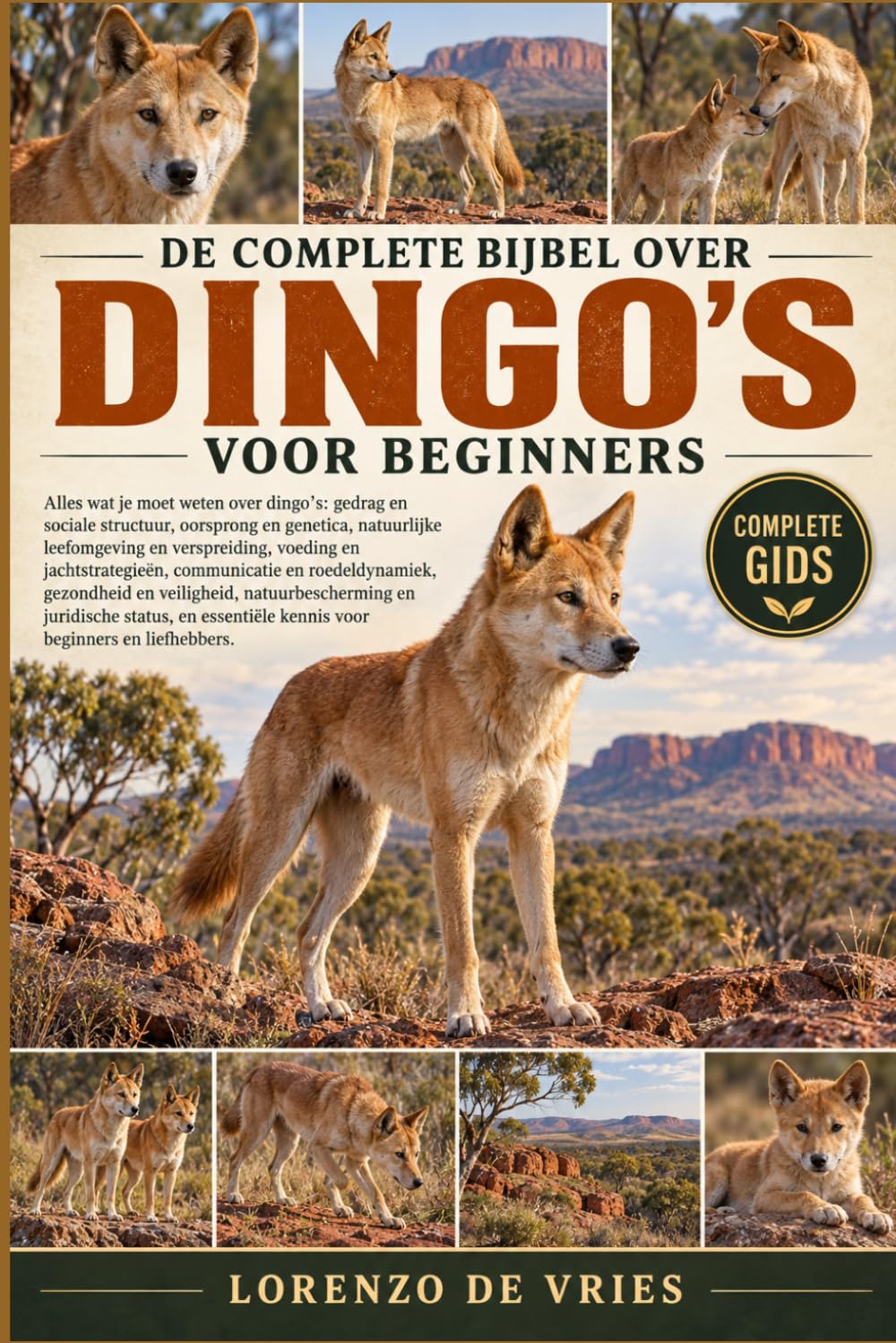 ler totalmente de Complete Bijbel Over Dingo's Voor Beginners: Alles wat je moet weten over dingo's: gedrag en sociale structuur, oorsprong en... kennis voor beginners en liefhebbers.