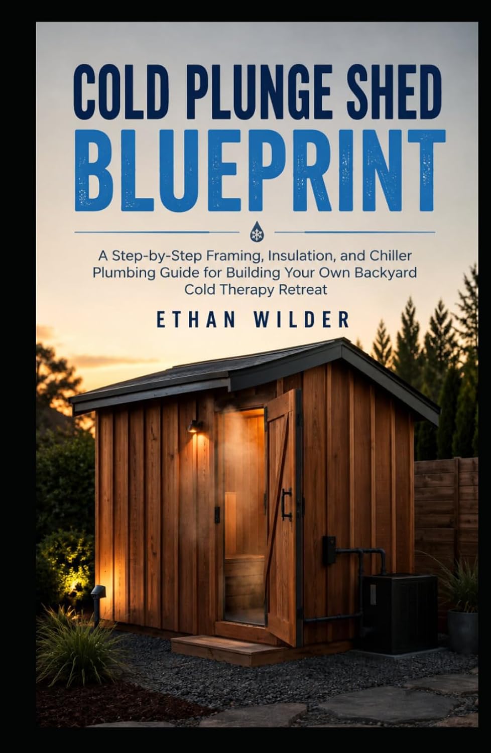 capítulo por capítulo baixar COLD PLUNGE SHED BLUEPRINT: A Step-by-Step Framing, Insulation, and Chiller Plumbing Guide for Building Your Own Backyard Cold Therapy Retreat