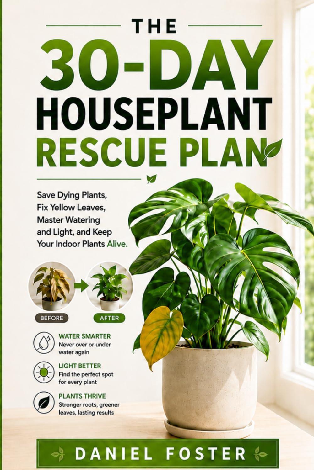 The 30-Day Houseplant Rescue Plan: Save Dying Plants, Fix Yellow Leaves, Master Watering and Light, and Keep Your Indoor Plants Alive baixar o livro de graça