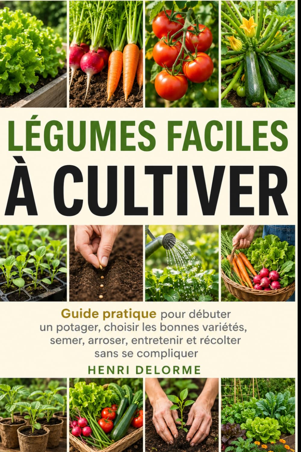 LÉGUMES FACILES À CULTIVER: Guide pratique pour débuter un potager, choisir les bonnes variétés, semer, arroser, entretenir et récolter sans se compliquer (French Edition) baixar livro de graça