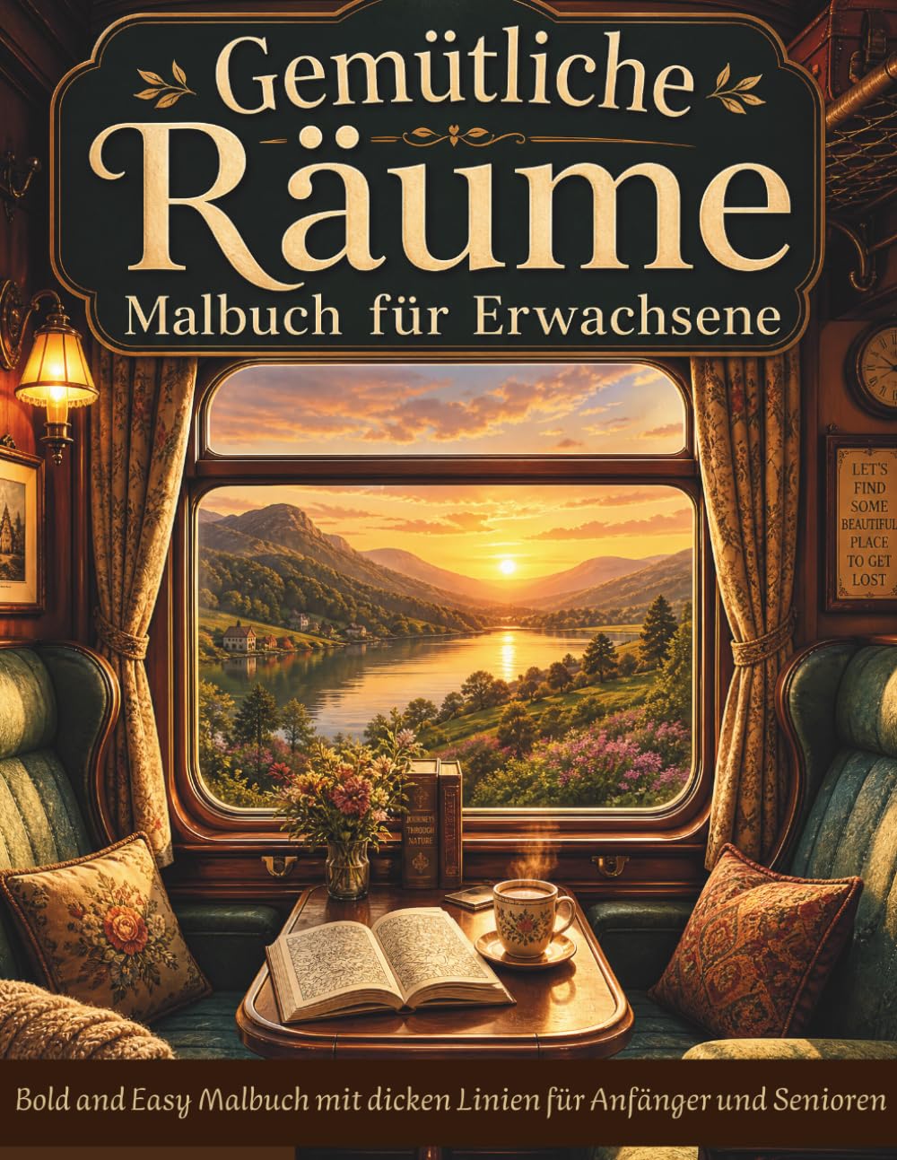 Gemütliche Räume Malbuch für Erwachsene (German Edition) baixar o livro de graça