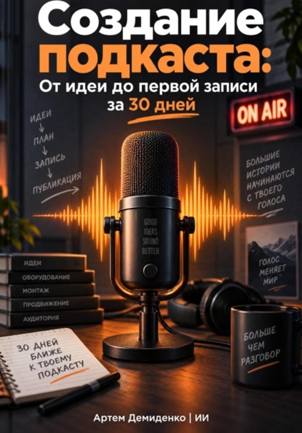 ler totalmente Создание подкаста: От идеи до первой записи за 30 дней (Russian Edition)