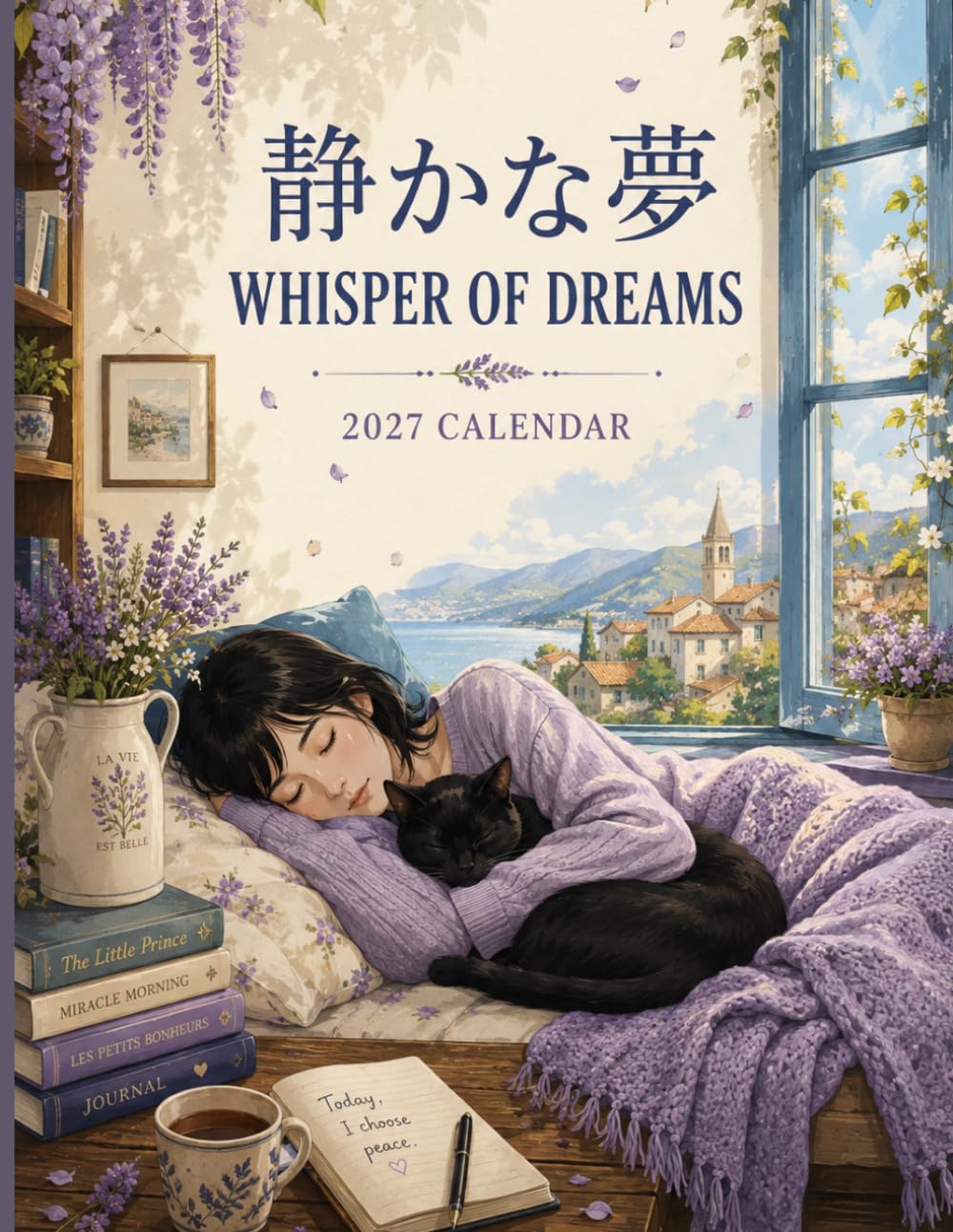 Whisper of Dreams Calendar 2027: Peaceful Moments with a Black Cat, Quiet Seasons, Gentle Nature baixar o livro de graça