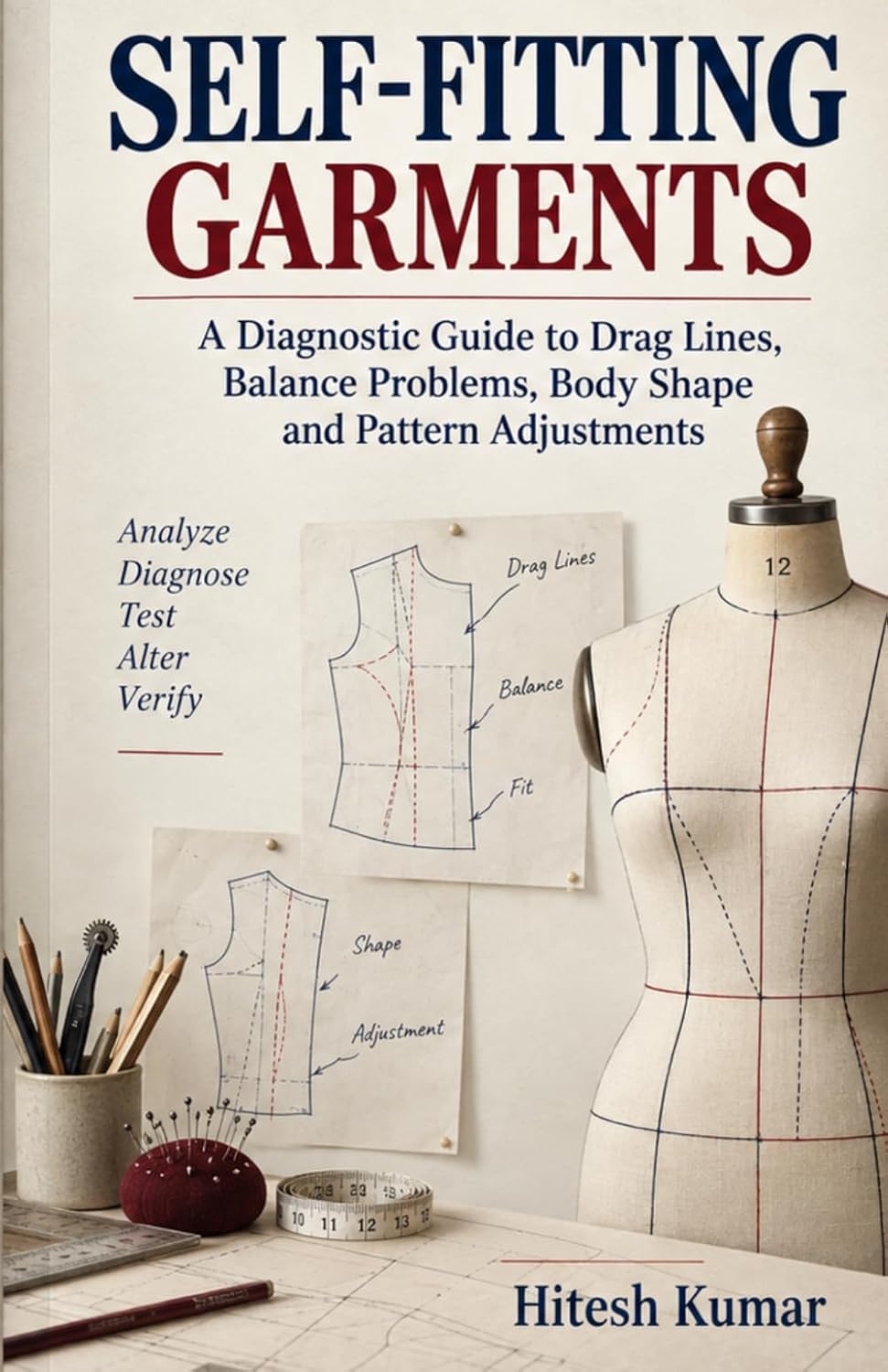 ler totalmente Self-Fitting Garments: A Diagnostic Guide to Drag Lines, Balance Problems, Body Shape and Pattern Adjustments