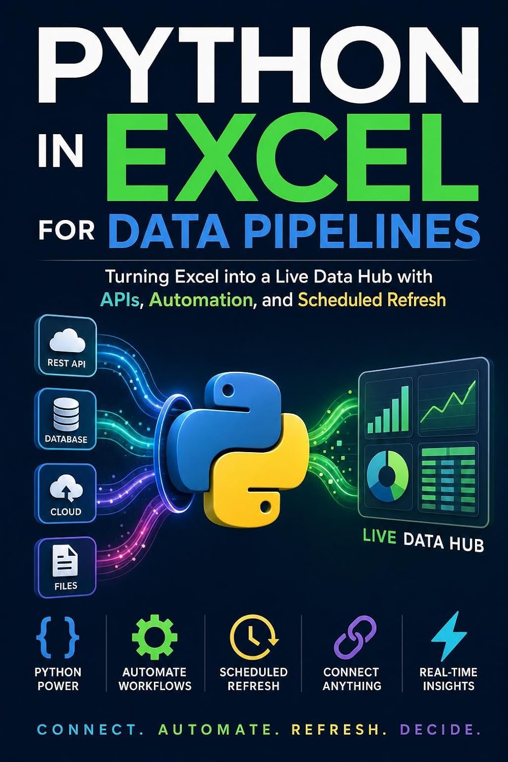 capítulo por capítulo baixar Python in Excel for Data Pipelines: Turning Excel into a Live Data Hub with APIs, Automation, and Scheduled Refresh (Excel with Python Book 10) (English Edition)