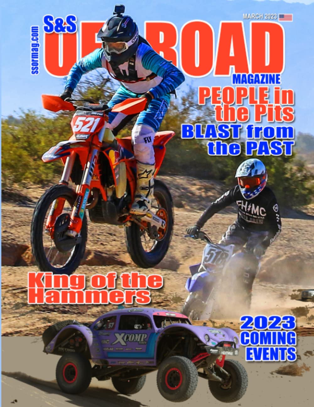 S&S Off Road Magazine March 2023 Book Version: Off road racing, dirt bikes, quads, UTVs, SXS, 4WDs, Trucks, desert racing and automotive fun (S&S Off Road Magazine Book Series) baixar o livro de graça