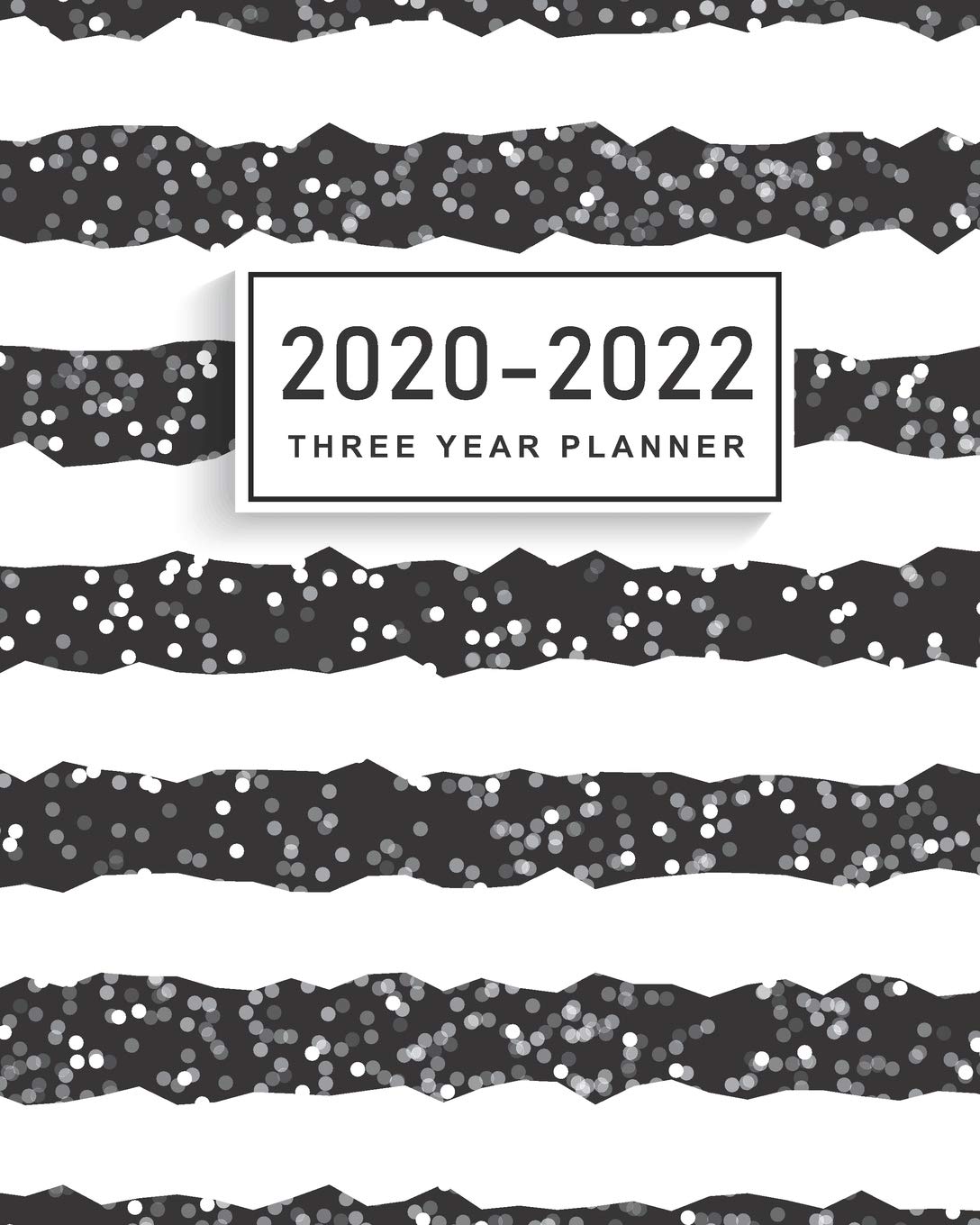 2020-2022 Three Year Planner: Glitter White Black Cover 3 Year Monthly Planner 2020-2022 Schedule Organizer 36 Months Calendar for Next Three Years... Holiday Appointment Notebook Habit Tracker baixar livro de graça