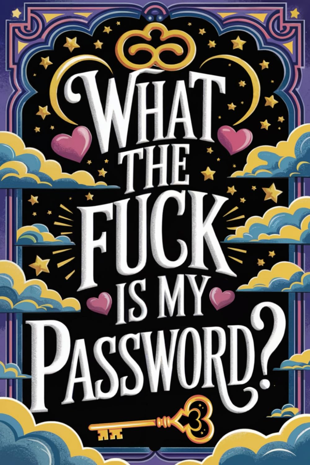 What The Fuck Is My Password?: Internet Pasword Keeper with Alphabetical Tabs - Username, Email Address, Website, Other Notes baixar livro de graça