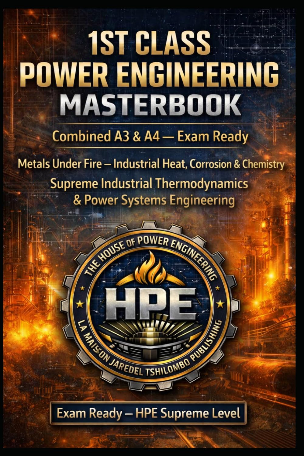 capítulo por capítulo baixar 1ST CLASS POWER ENGINEERING — Combined A3 & A4 — Exam Ready — Metals Under Fire — Industrial Heat, Corrosion & Chemistry: Supreme Industrial Thermodynamics & Power Systems Engineering — HPE