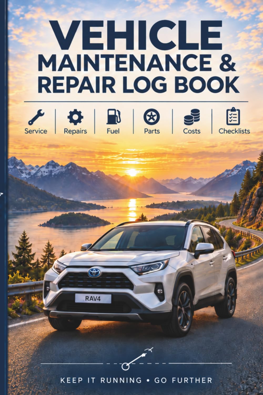 ler totalmente Vehicle Maintenance & Repair Log Book: Service, Repairs, Fuel, Parts, Costs & Checklists